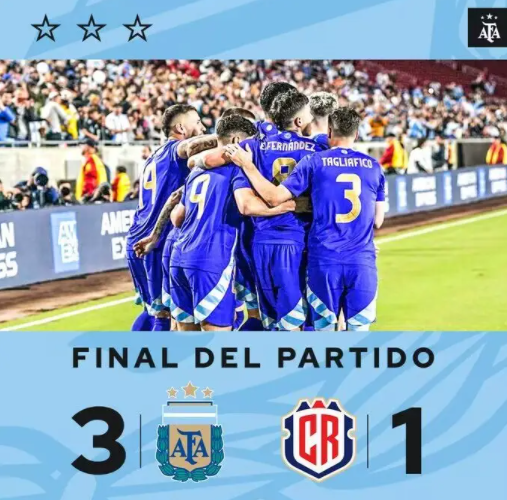 阿根廷3-1逆转哥斯达黎加，迪马利亚助攻建功(阿根廷3-0哥 图